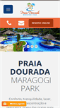 Mobile Screenshot of hotelpraiadourada.com.br